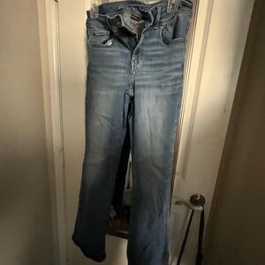 American Eagle Outfitters Light Blue Flare Jeans
